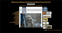 Desktop Screenshot of bearpointkennel.com